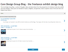 Tablet Screenshot of coredesigngroupblog.com